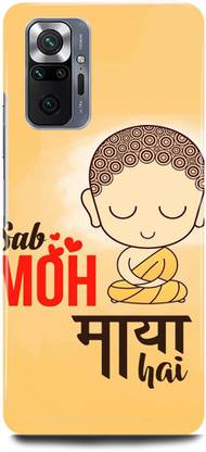 FASKY Back Cover for REDMI Note 10S, SAB MOH MAYA HAI BACK COVER