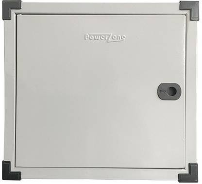 POWERZONE 8 way TPN (Three Phase) Double Door Metal MCB Box - DB Distribution Board