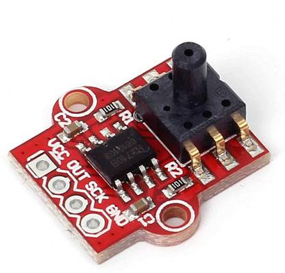 Indian Hobby Center AIR PRESSURE SENSOR MODULE Digital Barometric Pressure Sensor Module Water Level Controller Board 3.3-5V 0-40KPa For Arduino Electronic Components Electronic Hobby Kit