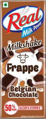 Real Frappe Milkshake Belgian Chocolate