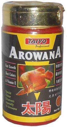 TAIYO Professional AROWANA Fast Growth 75g 0.075 kg Dry Young Fish Food