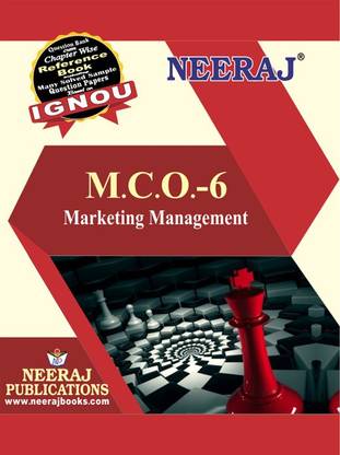 IGNOU MCO-06 : Marketing Management