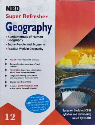 Class 12th MBD Cbse Geography Guide