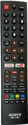 Cezo HTR-U27E LED LCD Smart TV Remote Control with Function Netflix YouTube Compatible for Haier NA Remote Controller