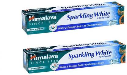 HIMALAYA Sparkling White Toothpaste 150 gm ( pack of 2 ) Toothpaste