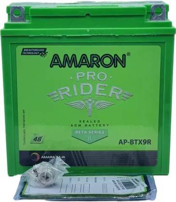 amaron BTX9R 9 Ah Battery for Bike