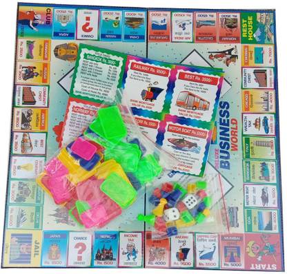 SRD TRADERS Business board games for Party & family time Money & Assets Board Game