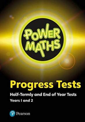 Power Maths Half termly and End of Year Progress Tests Years 1 and 2 (Power Maths Progress Tests) [Spiral-bound]