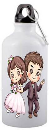 poorvita ceration printed bottle 700 ml Bottle