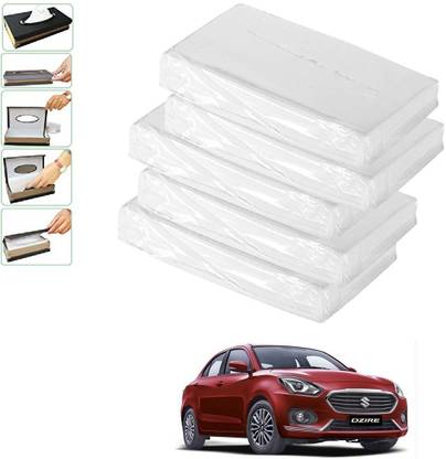 AuTO ADDiCT Car Tissue Refiller set of 5 Pcs with 200 Sheets (100 Pulls) in each For Maruti Suzuki Swift Dzire New 2020 Vehicle Tissue Dispenser