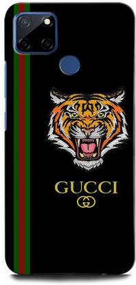 INTELLIZE Back Cover for Realme C25 RMX3193 GUCCI, GUCCI LOGO, BRAND, TIGER