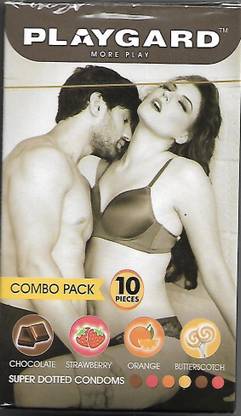 PLAYGARD MORE PLAY PLAY GARD MORE PLAY SUPER DOTTED CONDOMS (COMBO PACK) ( 3 X 10) Condom