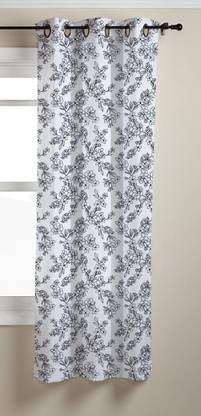 Flipkart Perfect Homes 153 cm (5 ft) Window Cotton Semi Transparent Curtain Single Curtain