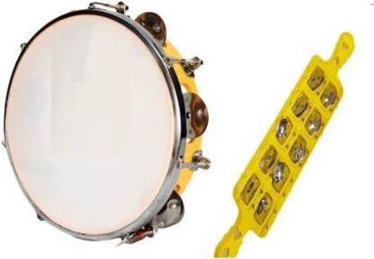 SPEHUB Tamborin with dafali Daf Instrument