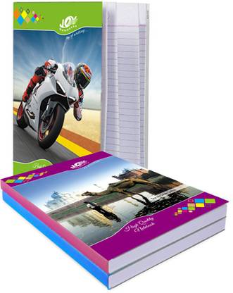 Joy Notebook | Long Size | Regular Note Book RULED 400 Pages