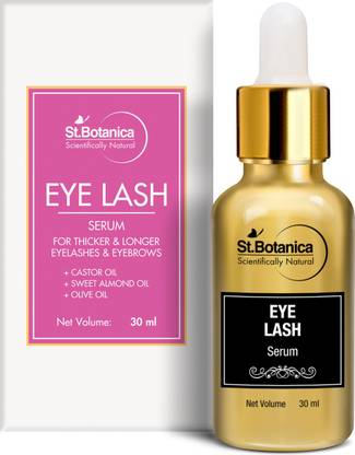 St.Botanica Eye Lash Serum for Thicker & Longer Eyelashes & Eyebrows