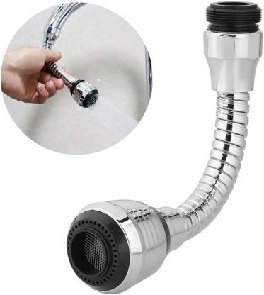 Quick Bazaar Turbo Flex 360 Flexible Faucet Sprayer with 2 Spray Setting & Adjustable Head Faucet Nozzle