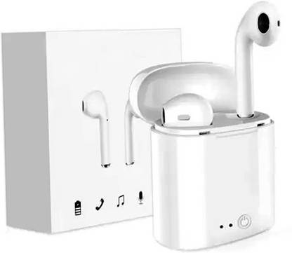 KAGISO I7 TWS bluetooth Headphone with Mic (Multicolor, In the Ear) Bluetooth