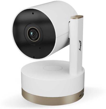 Godrej Spotlight Pan Tilt Smart WiFi Security Camera for Home with 360 Degree 2MP 1080p (Full HD) | 2-Way Audio | Night Vision | Smart Motion Tracking | Intrusion Alarm System | Cloud Storage in India Security Camera