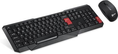 Enter WIRELESS KEYBOARD AND MOUSE COMBO (STANDARD ) FOR COMPUTER E-WKB-A Wireless Standard Desktop Keyboard Compatible with Desktop, Laptop, Mac