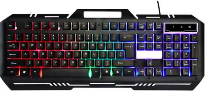 Jaibros V5 Gaming Keyboard Wired USB Standard Gaming Keyboard Compatible with Desktop, Laptop, Mac