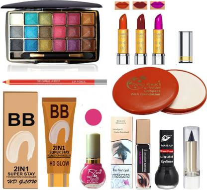 CLUB 16 All In One Makeup Kit of 11 Makeup Items SA77