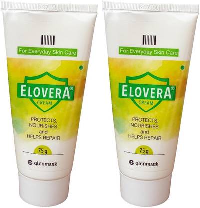 Glenmark ELOVERA CREAM (Pack Of 2*75g)