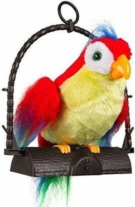 सुपर एंजेल Talk Back Battery Operated Parrot Toy for Kids