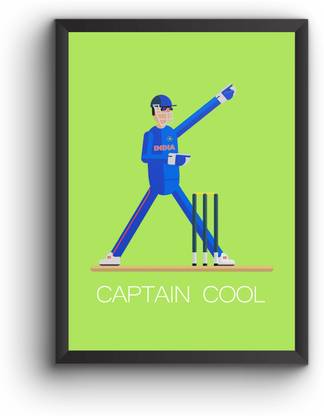 Captian Cool Minimilistic Paper Print