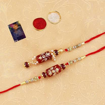 SILVER SHINE Designer Rakhi