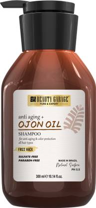 Beauty Garage Frizz Hack Ojon Oil Shampoo