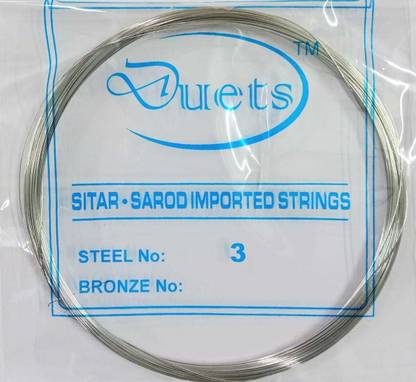 DUETS 0.012 INCH - NO. 3 SITAR MAIN STRING Sitar Strings