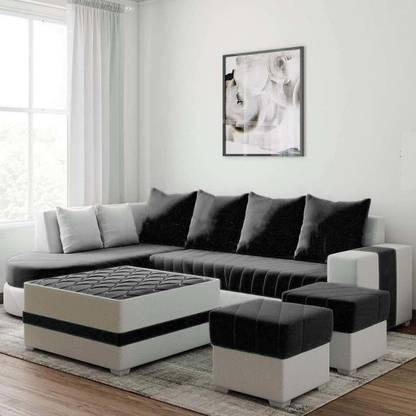 ssf Fabric 3 + 2 + 1 + 1 Sofa Set