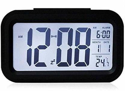 Psb Digital Black Clock
