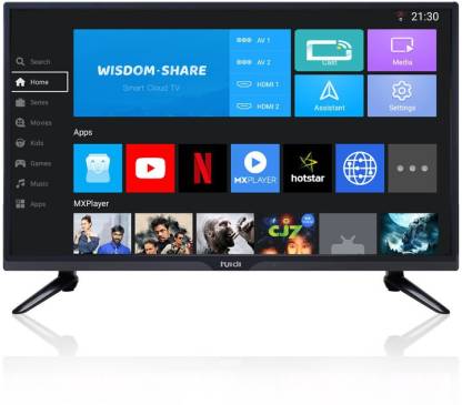 HUIDI 80 cm (32 inch) HD Ready LED Smart Android Based TV
