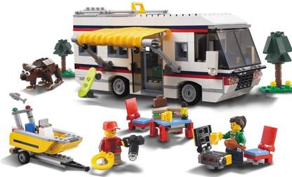 ARTEN 3 in 1 Architect Model Building Blocks Set Toy with Mini Figures Toy for Kids (Multi Color) - 792+ Pcs