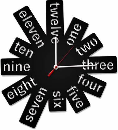 Ingo Creation Analog 30 cm X 30 cm Wall Clock