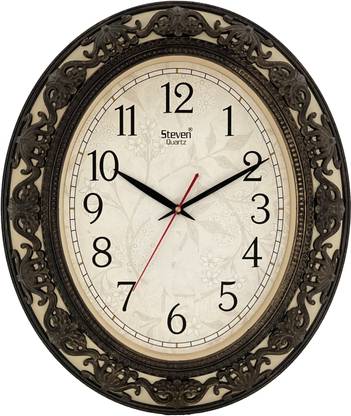 steven quartz llp Analog 50 cm X 40 cm Wall Clock