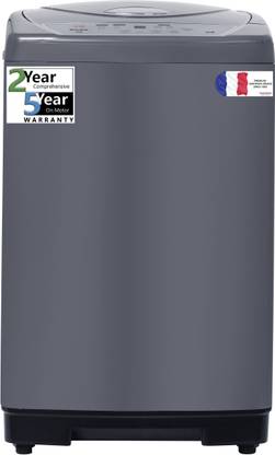 Thomson 6.5 kg Six Action Pulsator Fully Automatic Top Load Washing Machine Grey