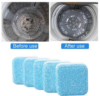 AZAL Washing Machine Deep Cleaner 15 pises Effervescent Tablet for All Company’s Dishwash Bar