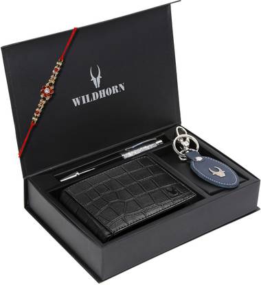 WILDHORN Wallet & Belt Combo