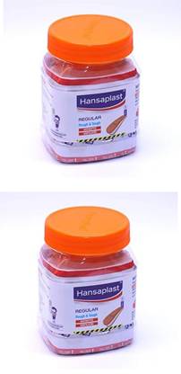 HANSAPLAST Medicated Dressings regular bandge (pack of 2) Bandage Protector