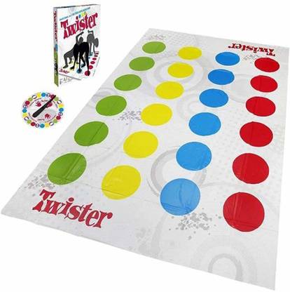 BLBK Twister Board Game Spinner Game Party & Fun Board Game