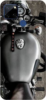 Zaplab Back Cover for Realme C25s RMX3197 Classic Royal enfield,Bullet Bike Printed Back Cover