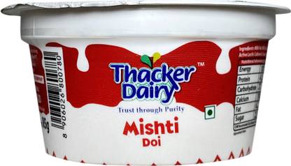 Thacker Dairy Flavored Curd Mishti Doi