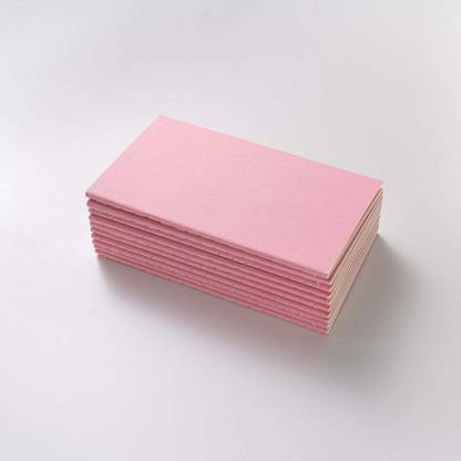 INNAXA A6, Travelers' Notebook Thread-Bound Journal Diary Memo Pad, 32 Sheets, Pack of 10 (Pink, A6) A6 Notebook Blank 64 Pages