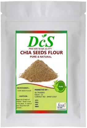 DCS CHIA SEEDS POWDER ( CHIA SEEDS FLOUR ) 200 GM Chia Seeds