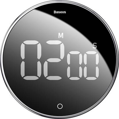 Baseus Heyo rotation countdown timer black Programmable Electronic Timer Switch
