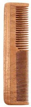VS Mart NATURAL WOODEN COMB