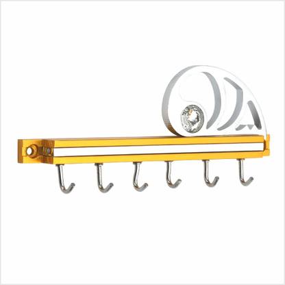 kazare Key Holder /Elegant Key Holder / Key Holder (Pack Of 1 ) Made in India Brass Key Holder